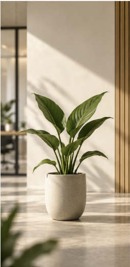 Bepflanzung des Pakets Green Leaf